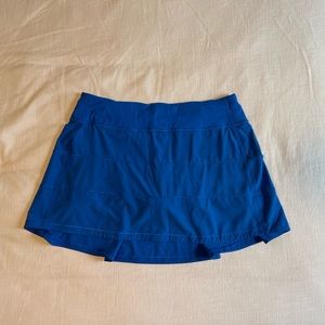 Lululemon Skirt Pace Rival Skirt Mid-Rise (Tall) Wild Bluebell Size 8